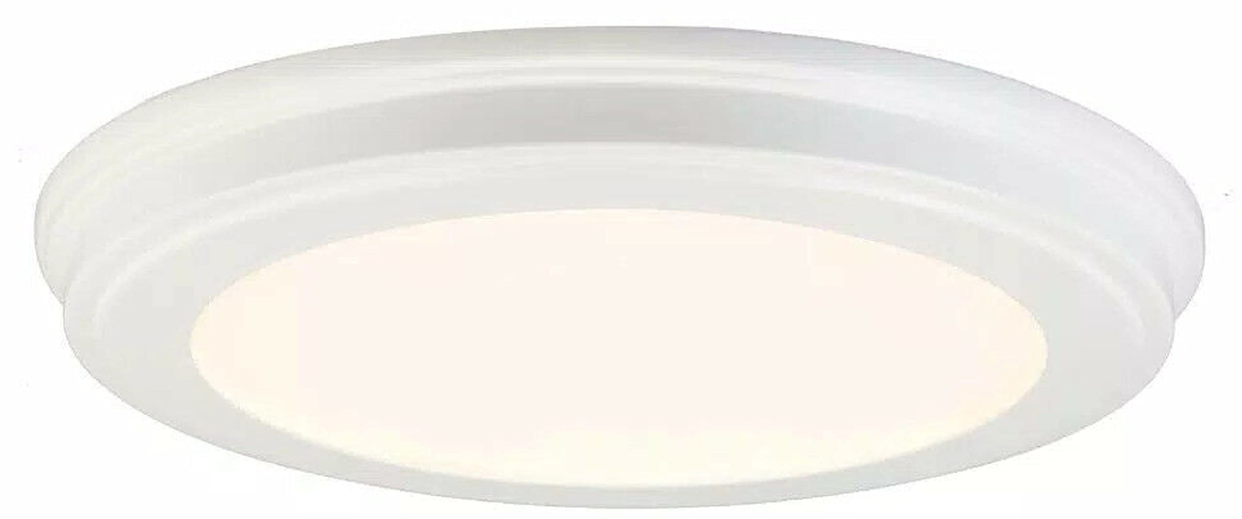 13 in. White Selectable LED Flush Mount