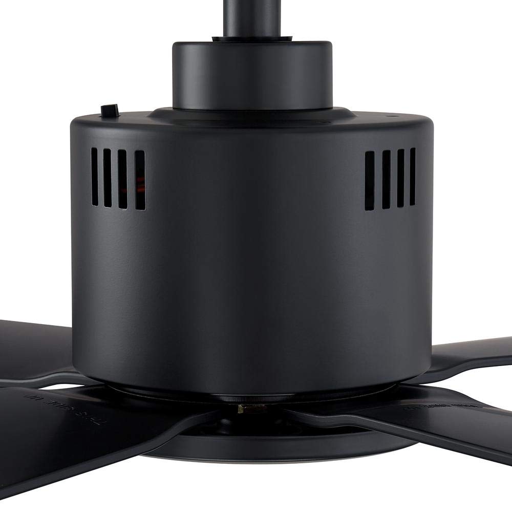 Kitteridge 52 in. Indoor Matte Black Ceiling Fan