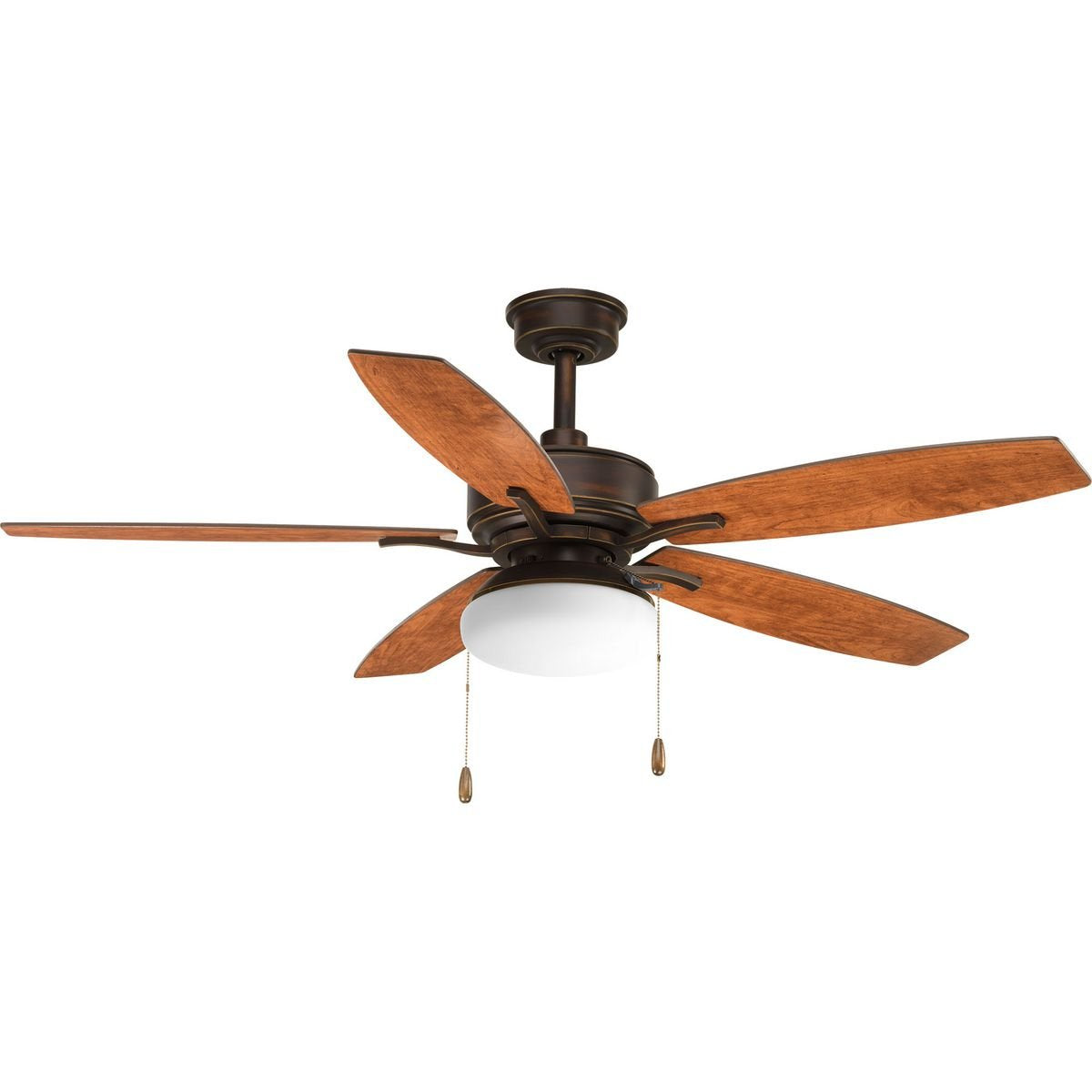 Progress Lighting P2552-20 Billows Ceiling Fans, 5 Blade, Antique Bronze