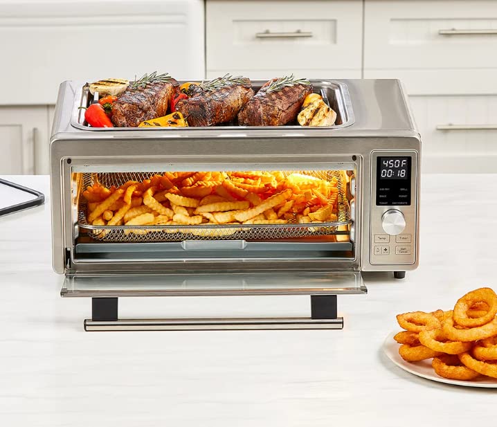 Power Grill 360 plus, 6 in 1, Grill/Air Fryer/Bake/Roast/Toast/Dehydrate