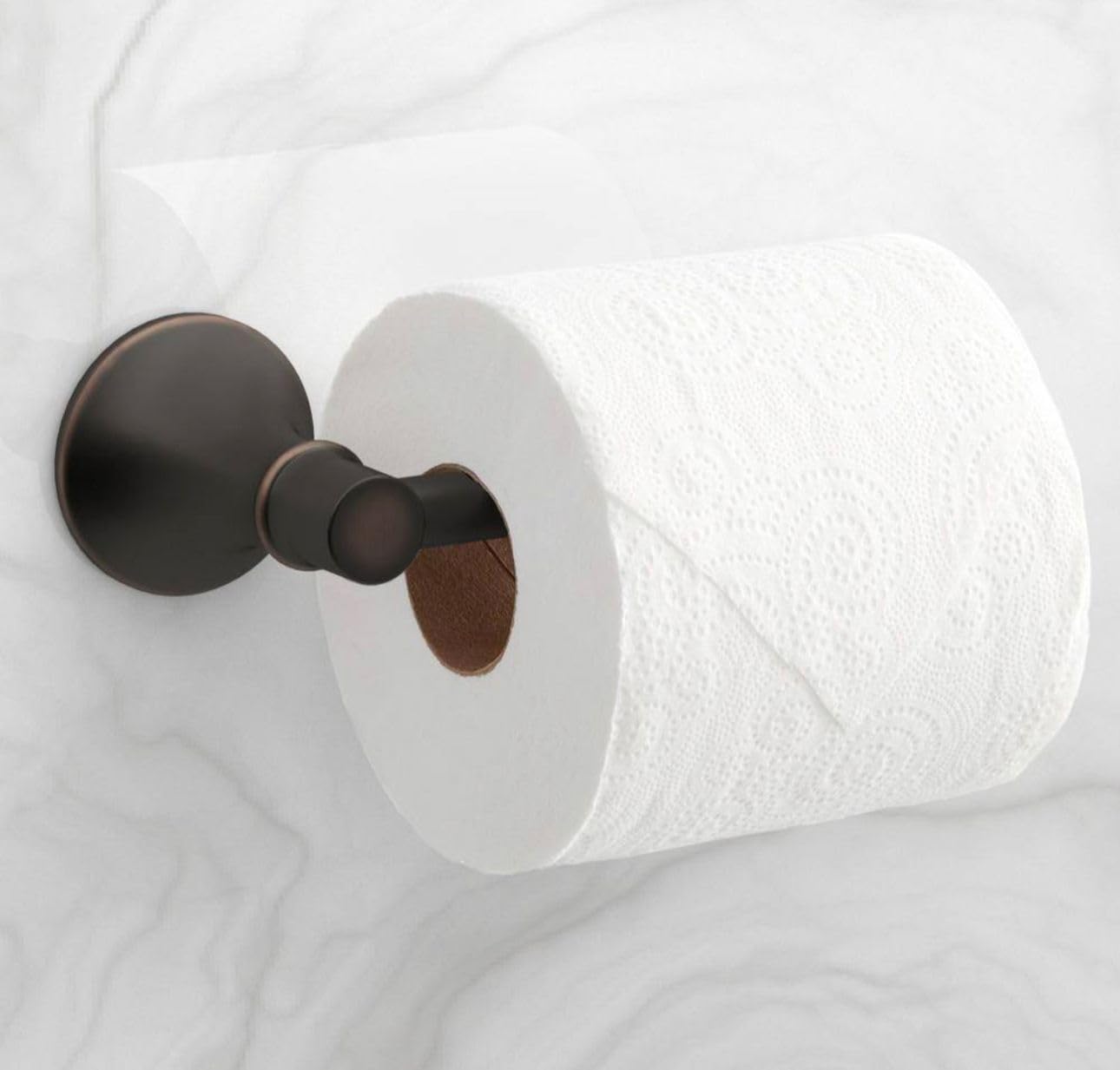 Sadira Toilet Paper Holder in Bronze