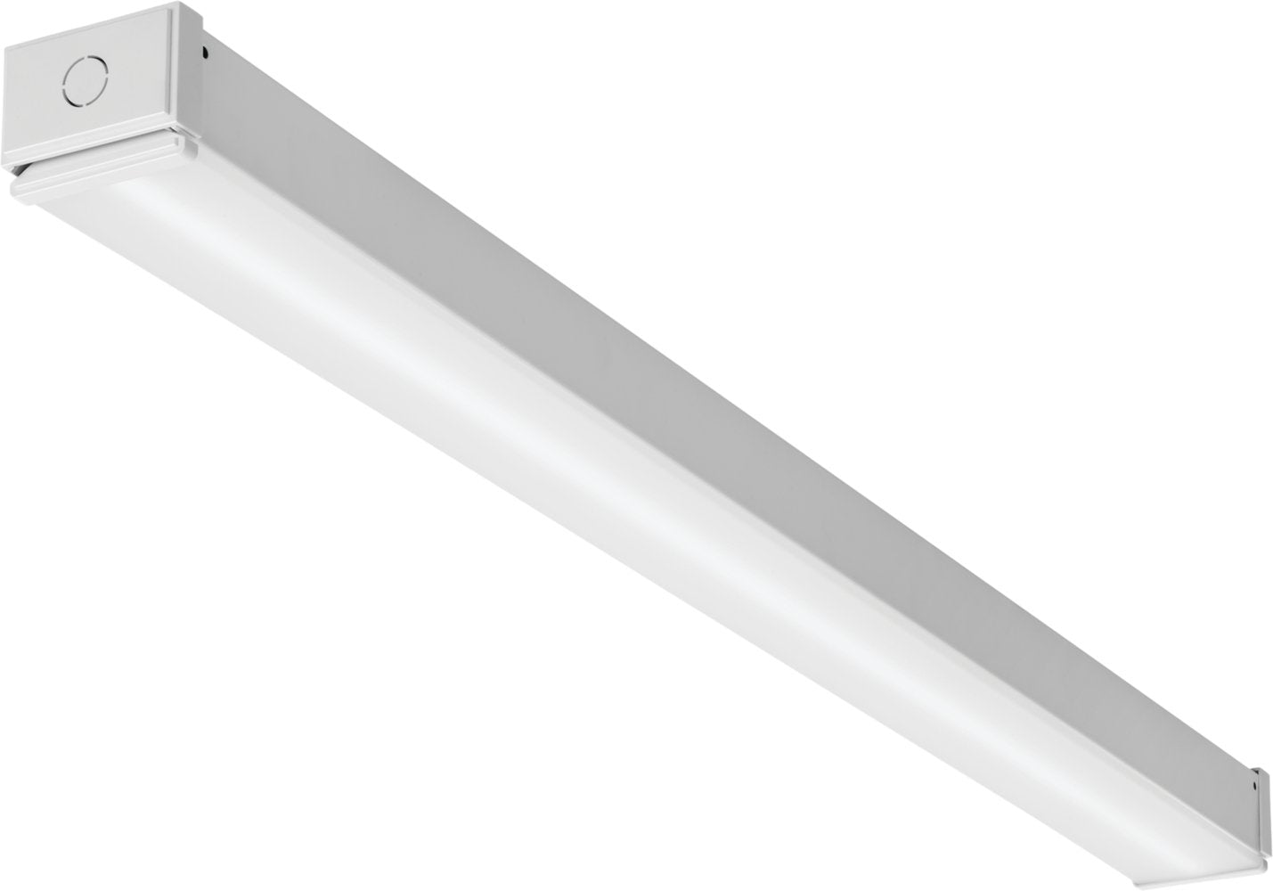 Lithonia Lighting L48 5000LM FDL MVOLT 50K 80CRI WH CLX LED 48 Inch Strip Light, 5000 Lumens, Lens, 5000K, 35W, Flat Diffuser