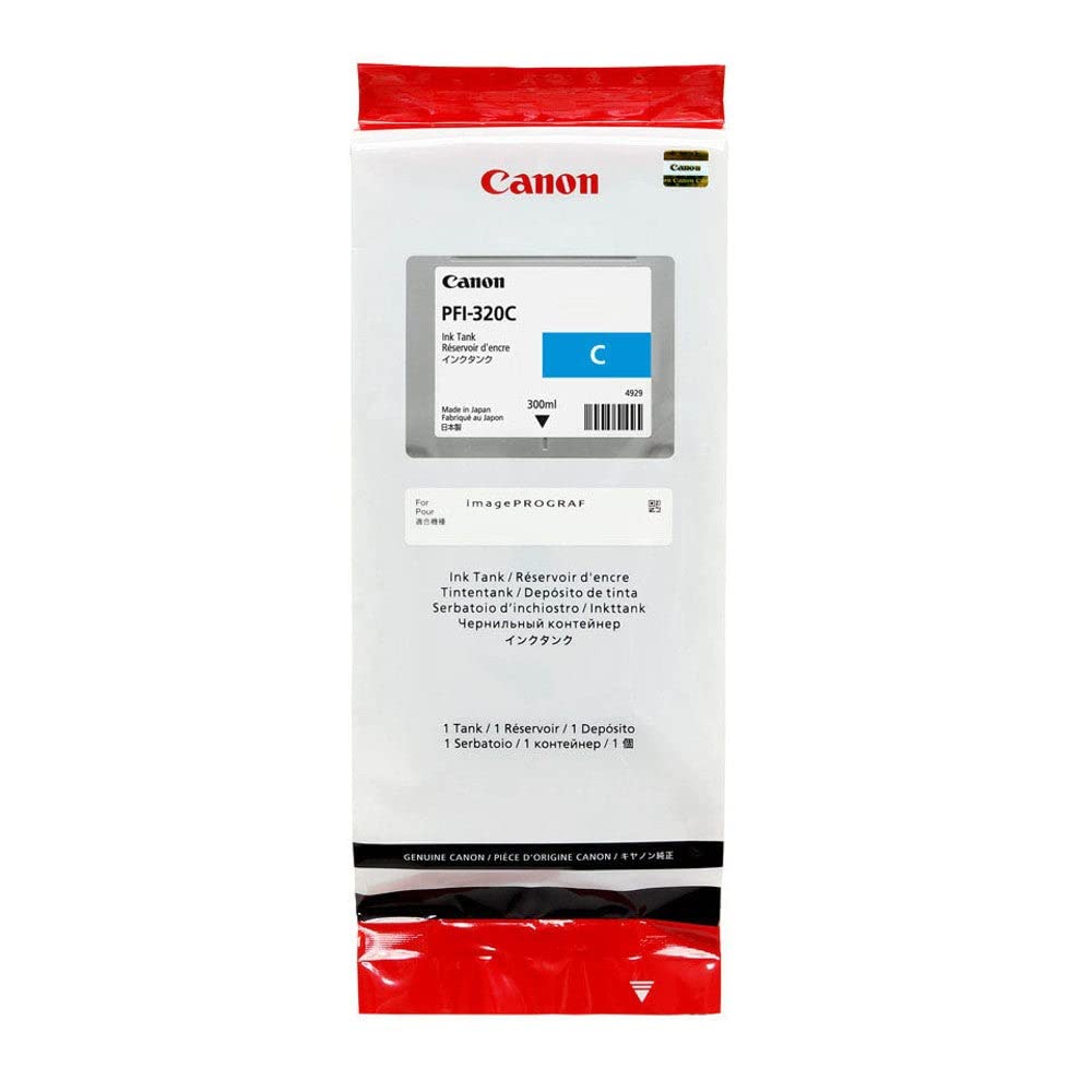 Canon PFI320C Suitable for Ipf TM200 Ink Cyan 2891C001 300 ml