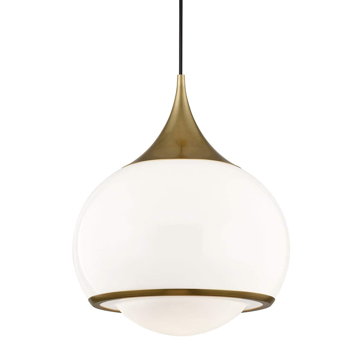 Mitzi H281701L-AGB Reese Pendant, Brass