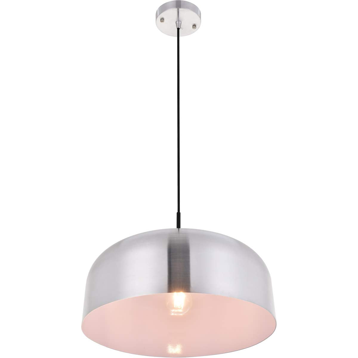 Living District Etude 1 Light Brushed Nickel Pendant