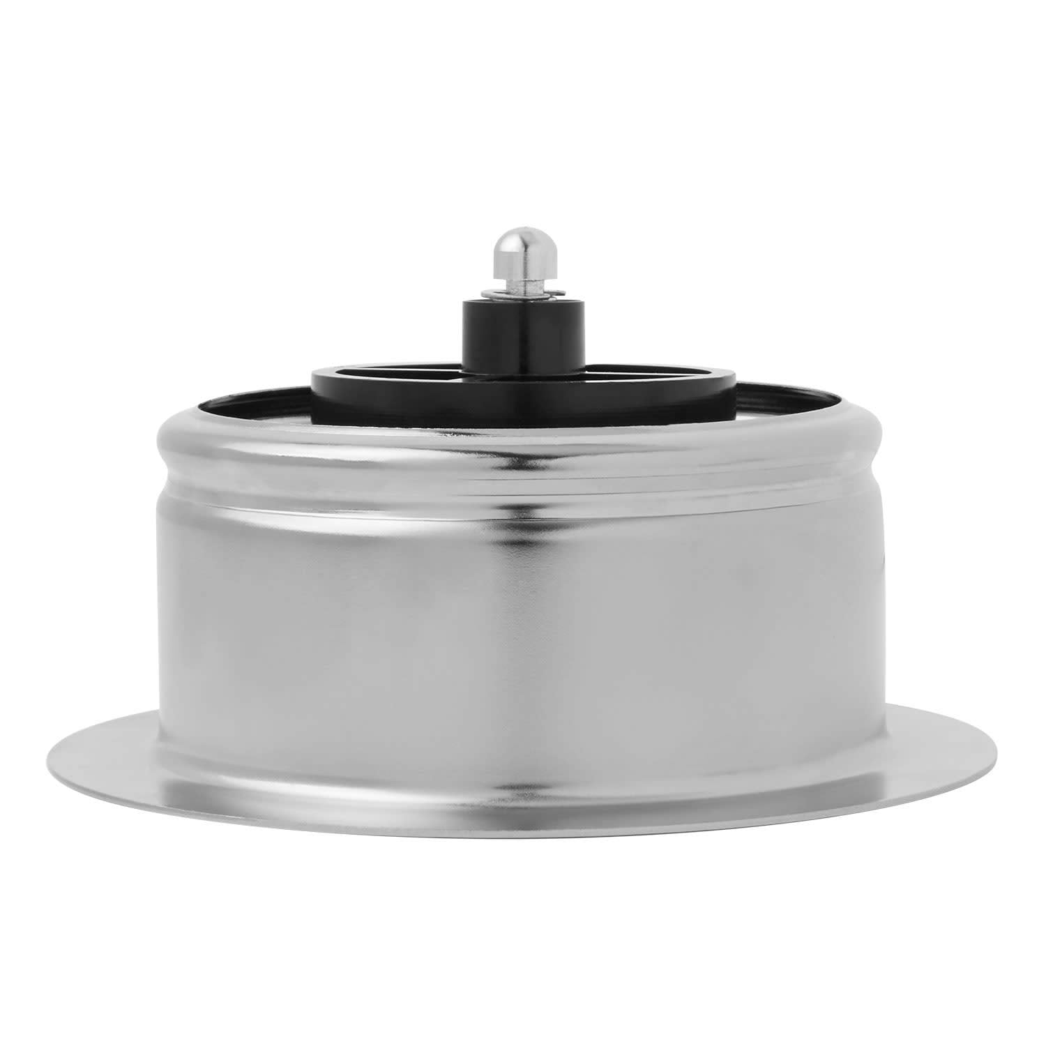 Signature Hardware 483692 4-1/2" Garbage Disposal Flange with Stopper for Sinks up to 5/8" Thick