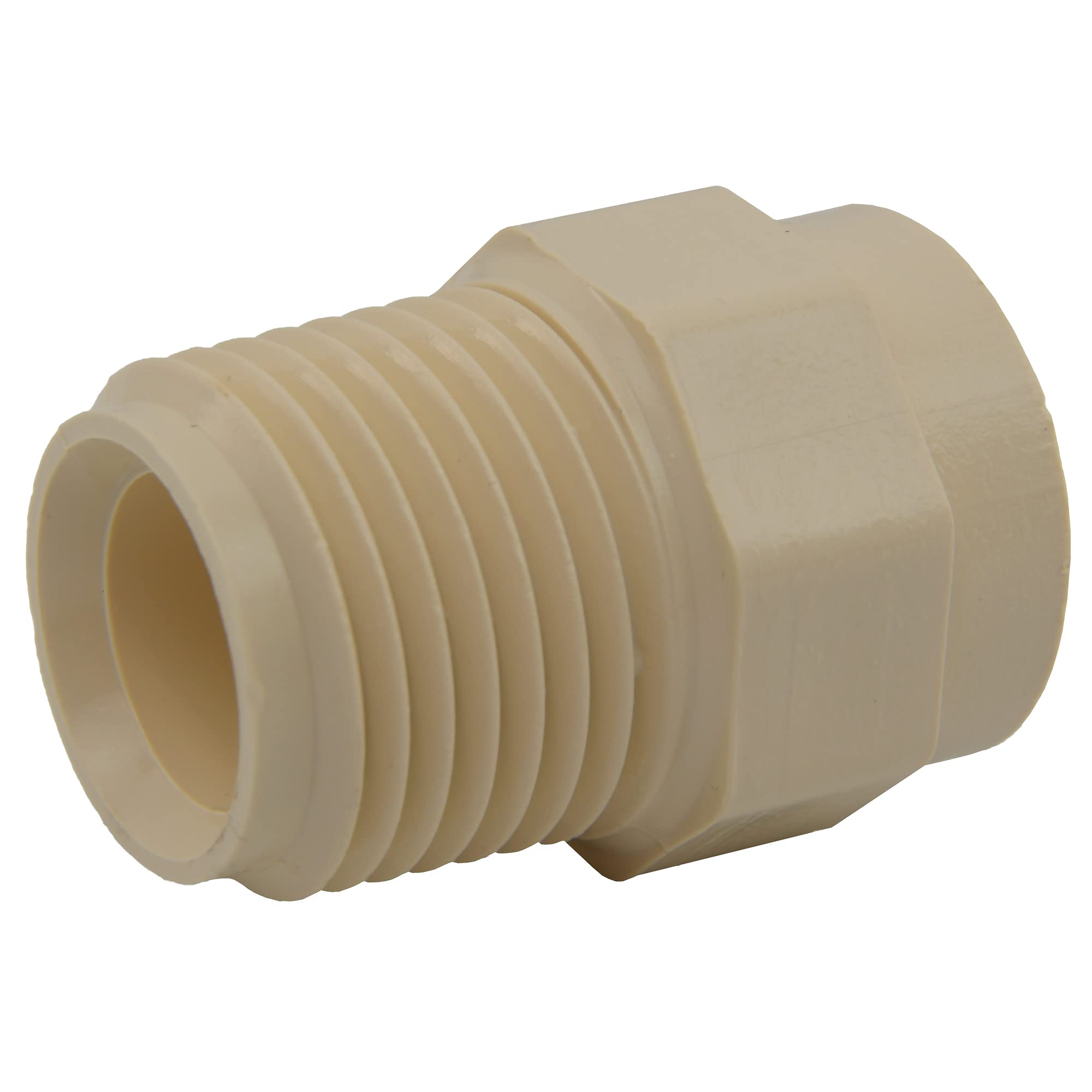 CHARLOTTE PIPE 1/2 CTS CPVC Male ADAPTR Cold Water ONLY Cold Water Distribution (1 Unit Piece)