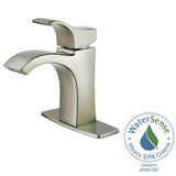 Pfister Venturi Bathroom Sink Faucet, Single Control, 1-Handle, Single Hole, Spot Defense Brushed Nickel Finish, LF042VNGS