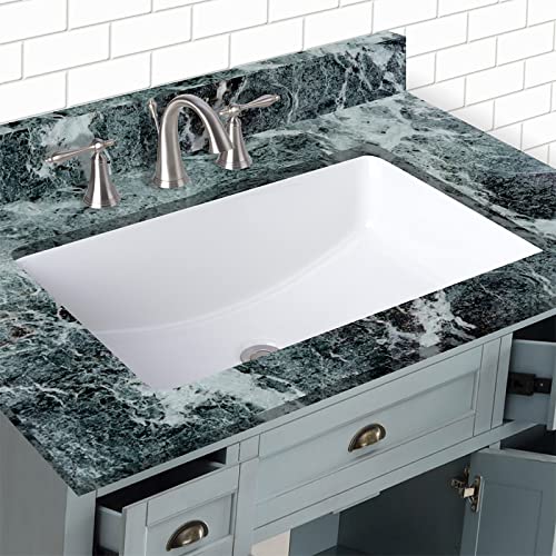 Miseno MNO2114ABWH Miseno MNO2114RU Myers 22-7/8" Undermount Bathroom Sink with Overflow