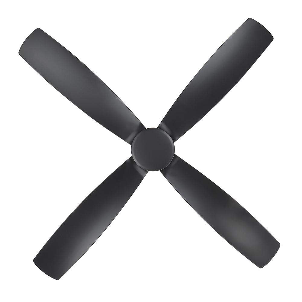 Kitteridge 52 in. Indoor Matte Black Ceiling Fan