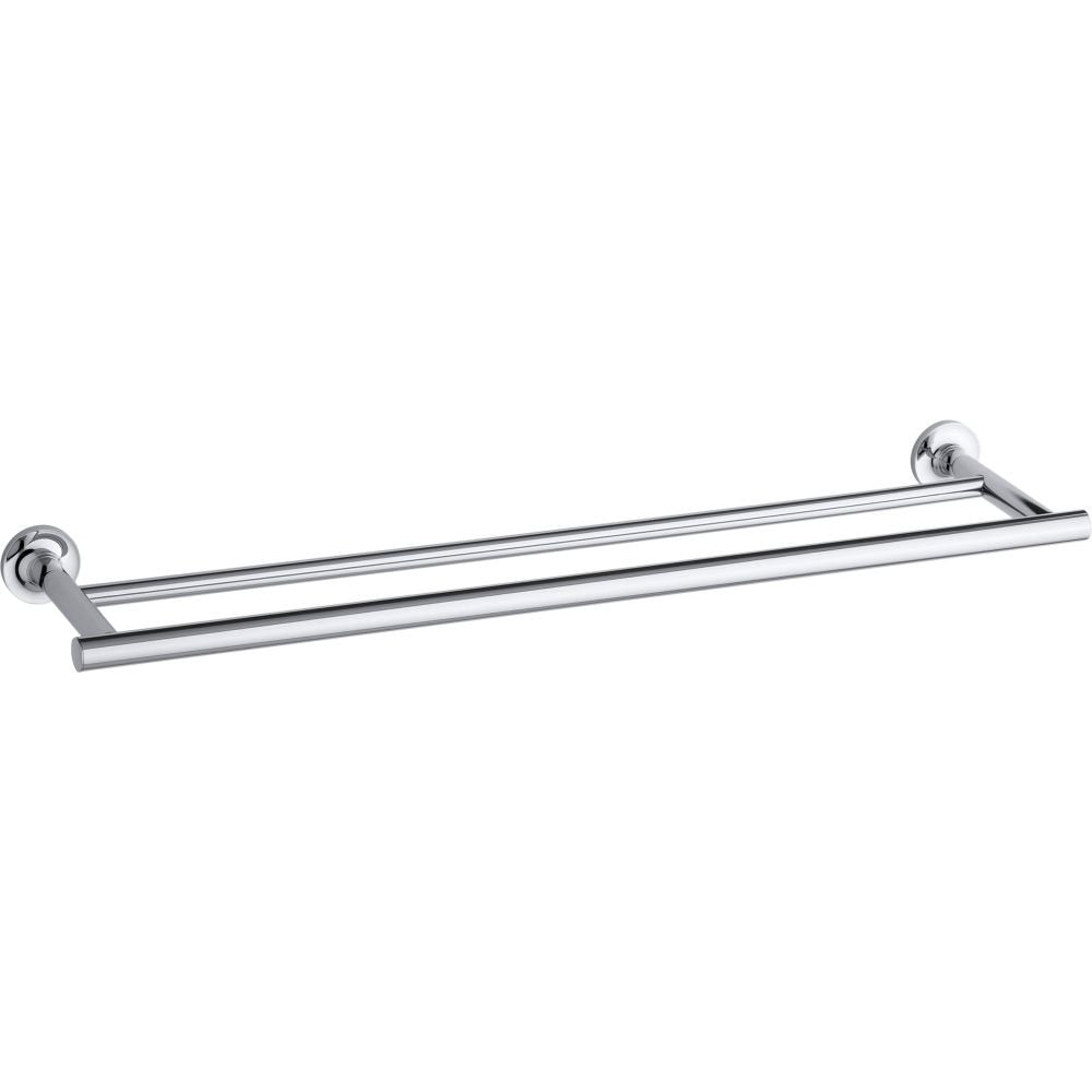 Kohler K-14375-BGD Purist 24" Double Towel Bar Vibrant Moderne Brushed Gold