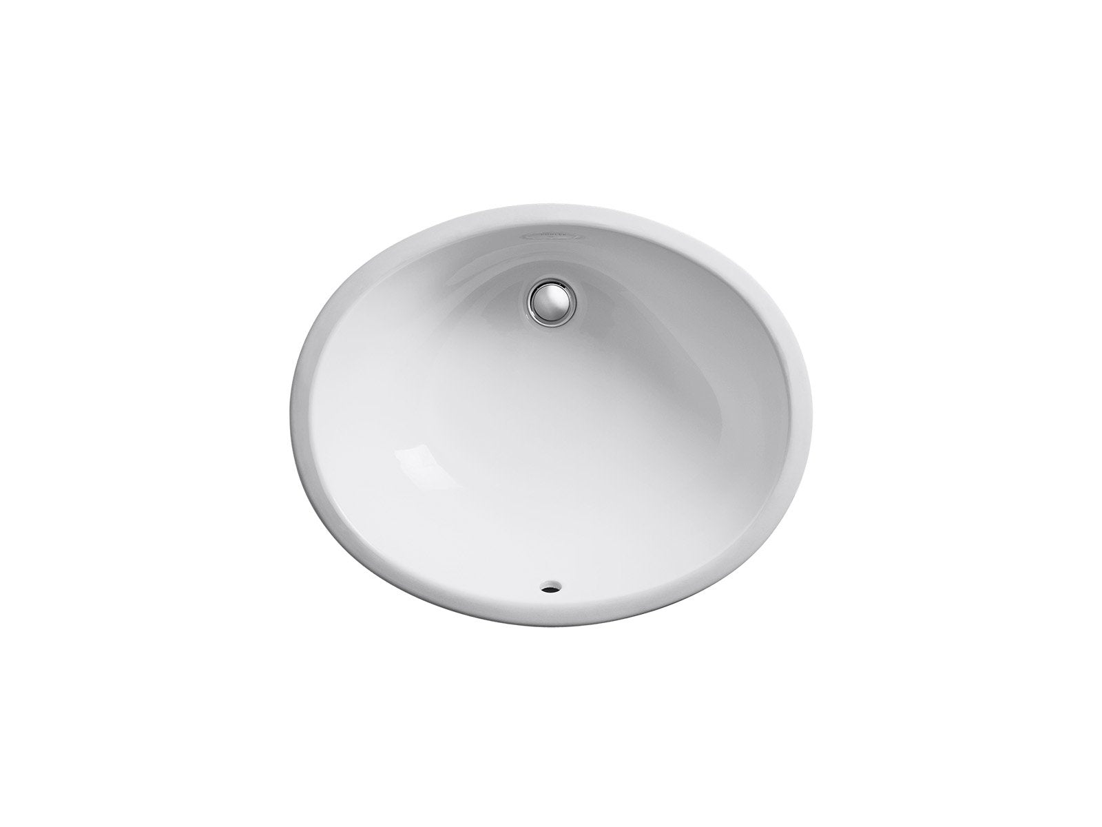 KOHLER K-2211-0 Caxton Undercounter Bathroom Sink, White