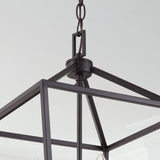 Home Decorators Collection 4- Light Bronze Caged Chandelier
