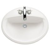 American Standard 0476028.020 Aqualyn Countertop Sink, White