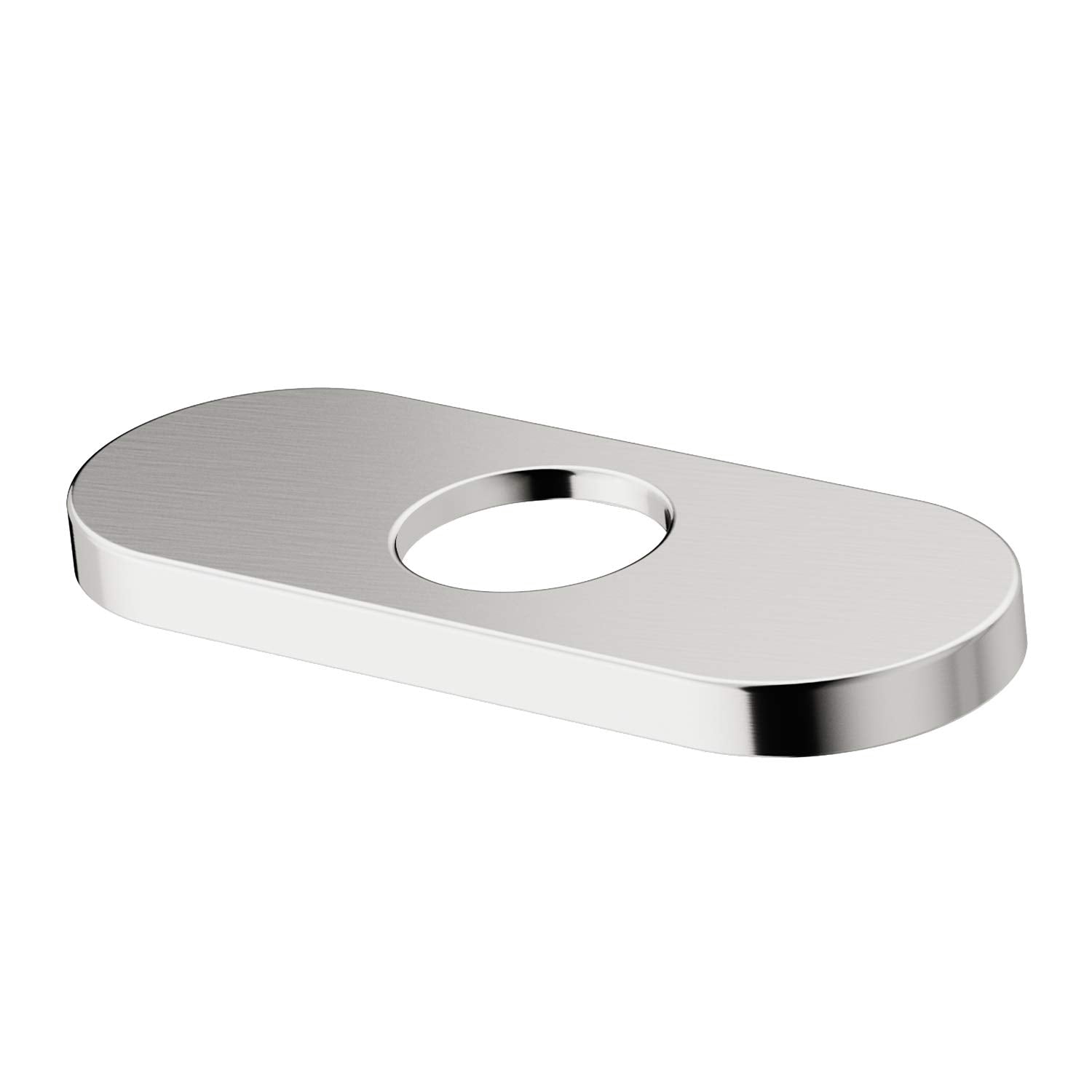 VIGO VG17000BN 5.5" L -2.13" W -0.38" H Bathroom Deck Plate in Brushed Nickel Finish