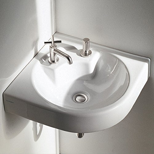 Duravit 448450000 Wall-Mounted-Sinks, Large, White