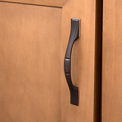 Brainerd Bronze w/ Copper Highlights Bar Cabinet Pull- P30090W-VBC-C