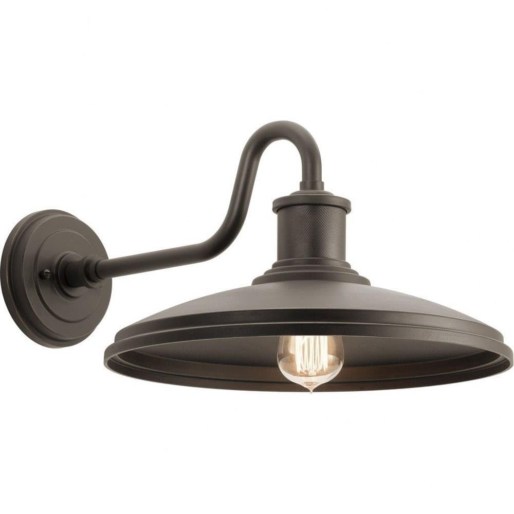 Kichler 49981OZ Allenbury Outdoor Wall Sconce, 1-Light 150 Watts, Olde Bronze