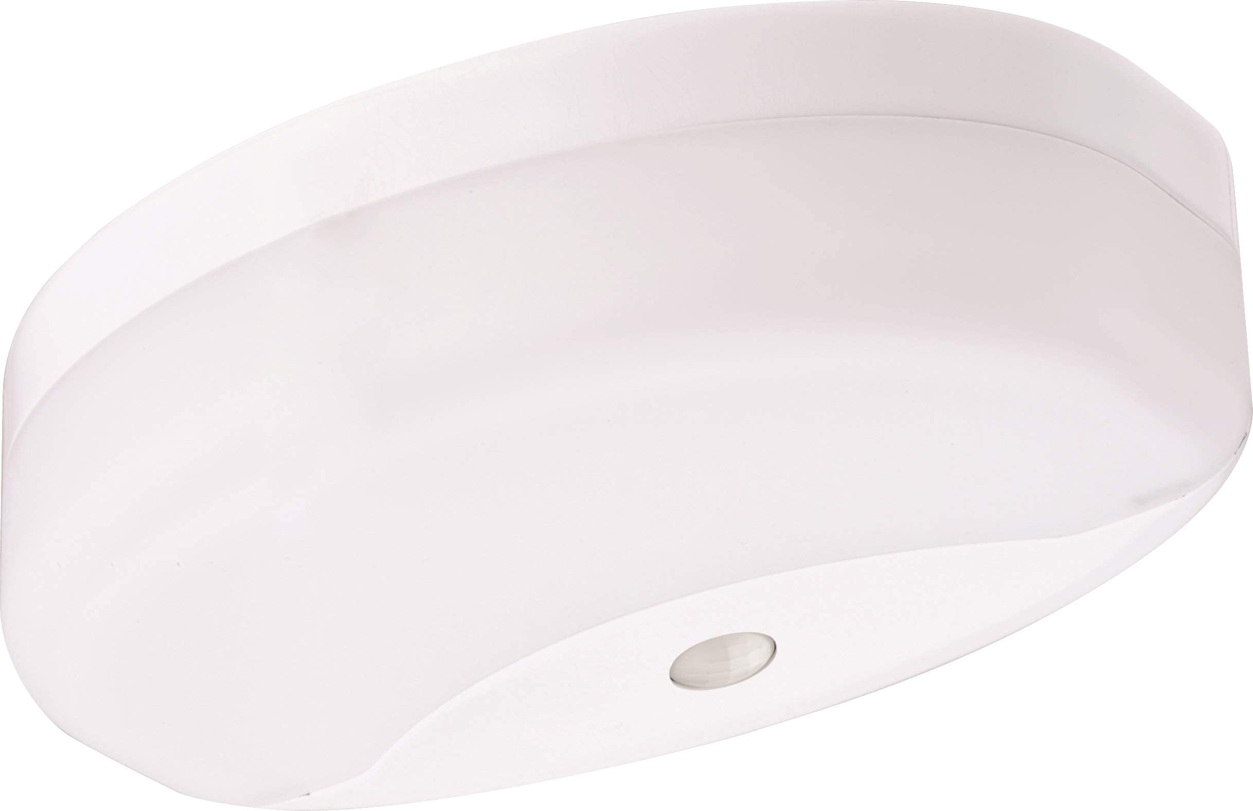 Lithonia Lighting FMMCL 840 PIR M4 7-Inch LED Flush Mount Light with Motion Sensor, 575 Lumens, 120 Volts, 10 Watts, Wet Listed, White