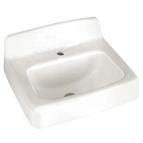 American Standard 4869.001.020 Regalyn Center Hole Wall Hung Sink, 20 by 18-Inch, White