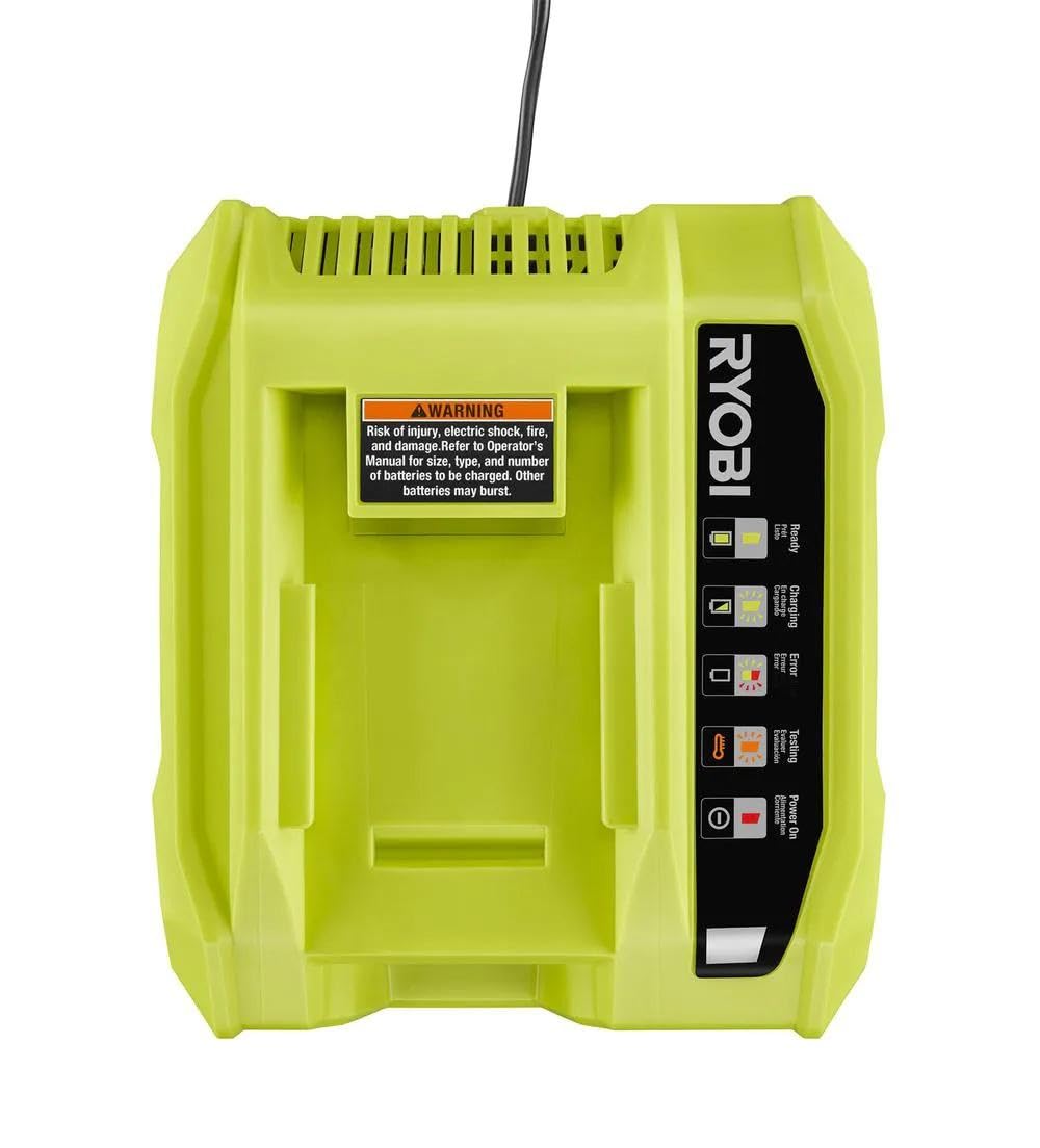 RYOBI 40V Lithium-Ion 6.0 Ah High Capacity Battery and Rapid Charger Kit (Bulk Packaged)