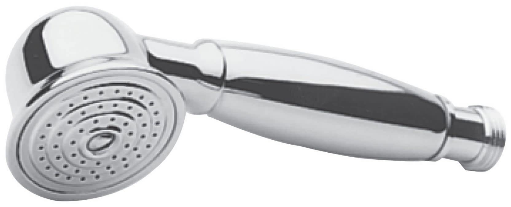 Newport Brass 281/26 Hand-held Showerheads, Polished Chrome, 1 Setting, 1 Hand Shower, 1 Hose and Wall Supply