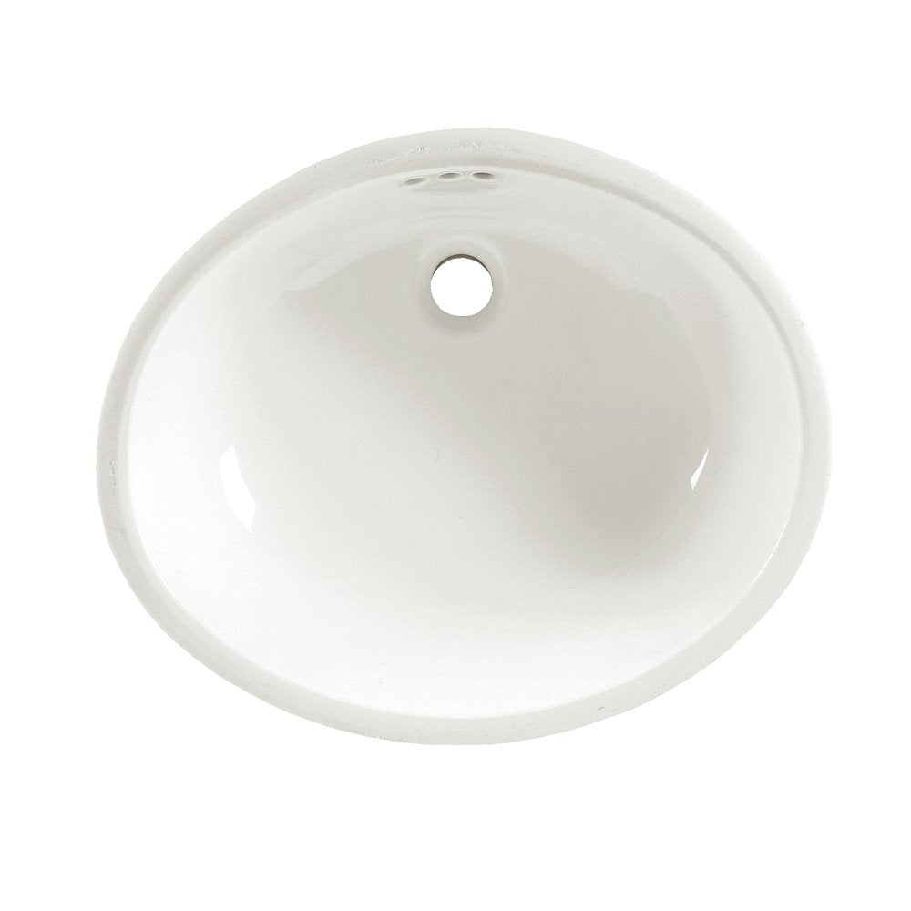 American Standard 0497.300.020 Ovalyn 21-1/4 by 17-3/8-Inch Under Counter Lavatory Sink, White