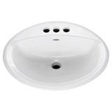 American Standard 0476028.020 Aqualyn Countertop Sink, White