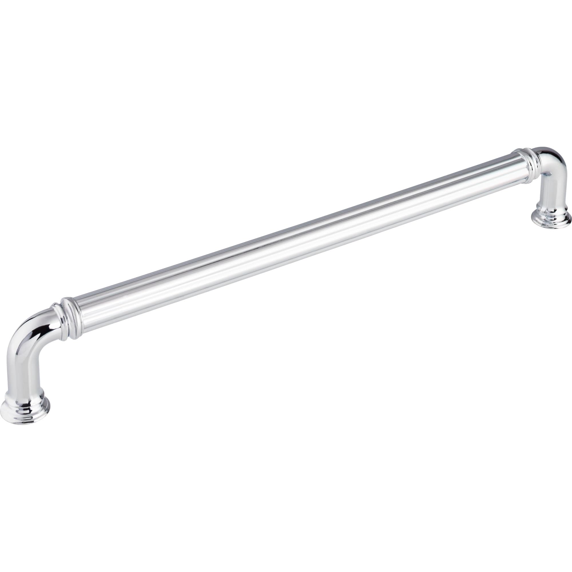 Top Knobs TK328AG TK328 Reeded 18 Inch Center to Center Appliance Pull from The Chareau Collection