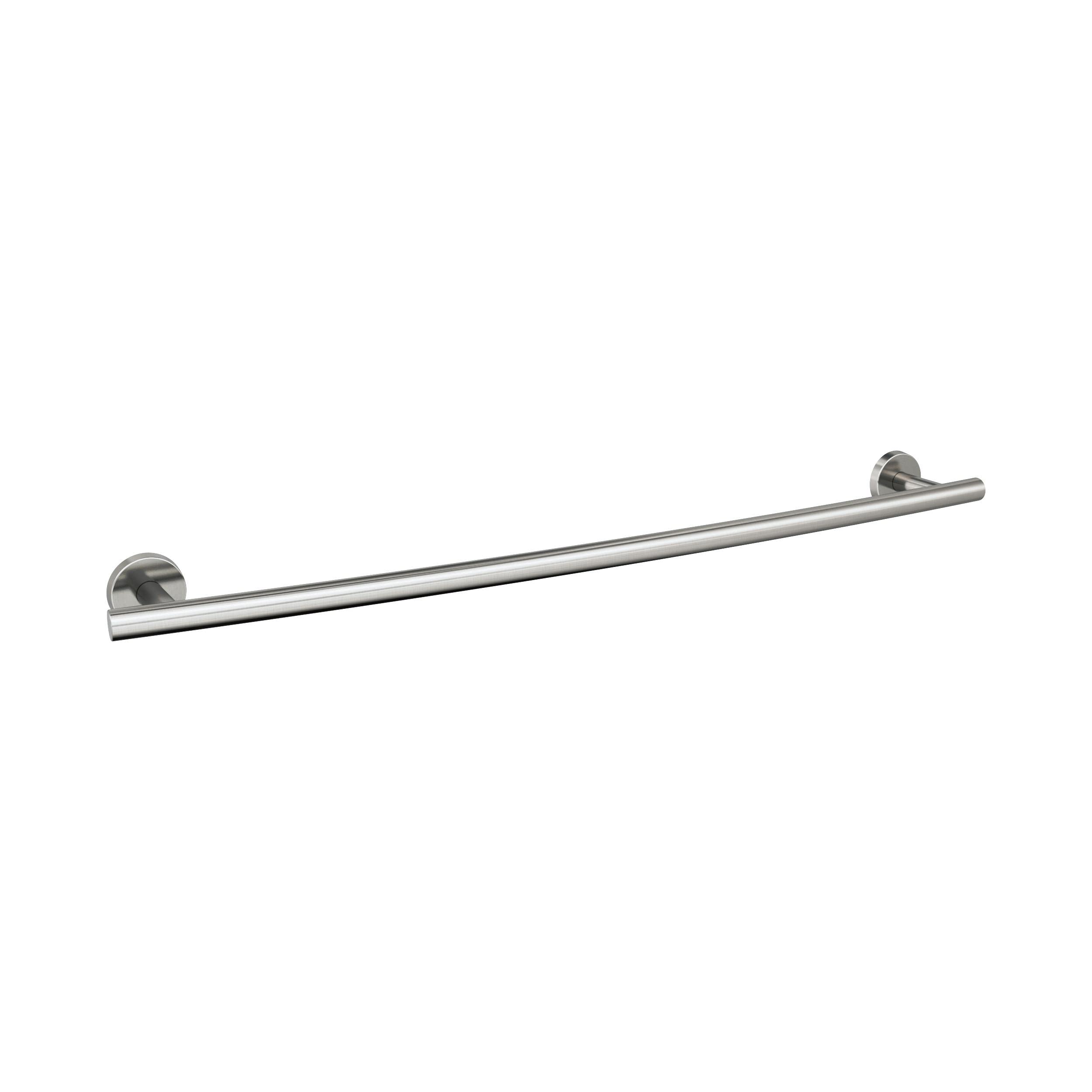 Amerock BH26544SS | Stainless Steel Towel Bar | 24 in (610 mm) Towel Rack | Arrondi | Bathroom Towel Holder | Bathroom Hardware | Bath Accessories