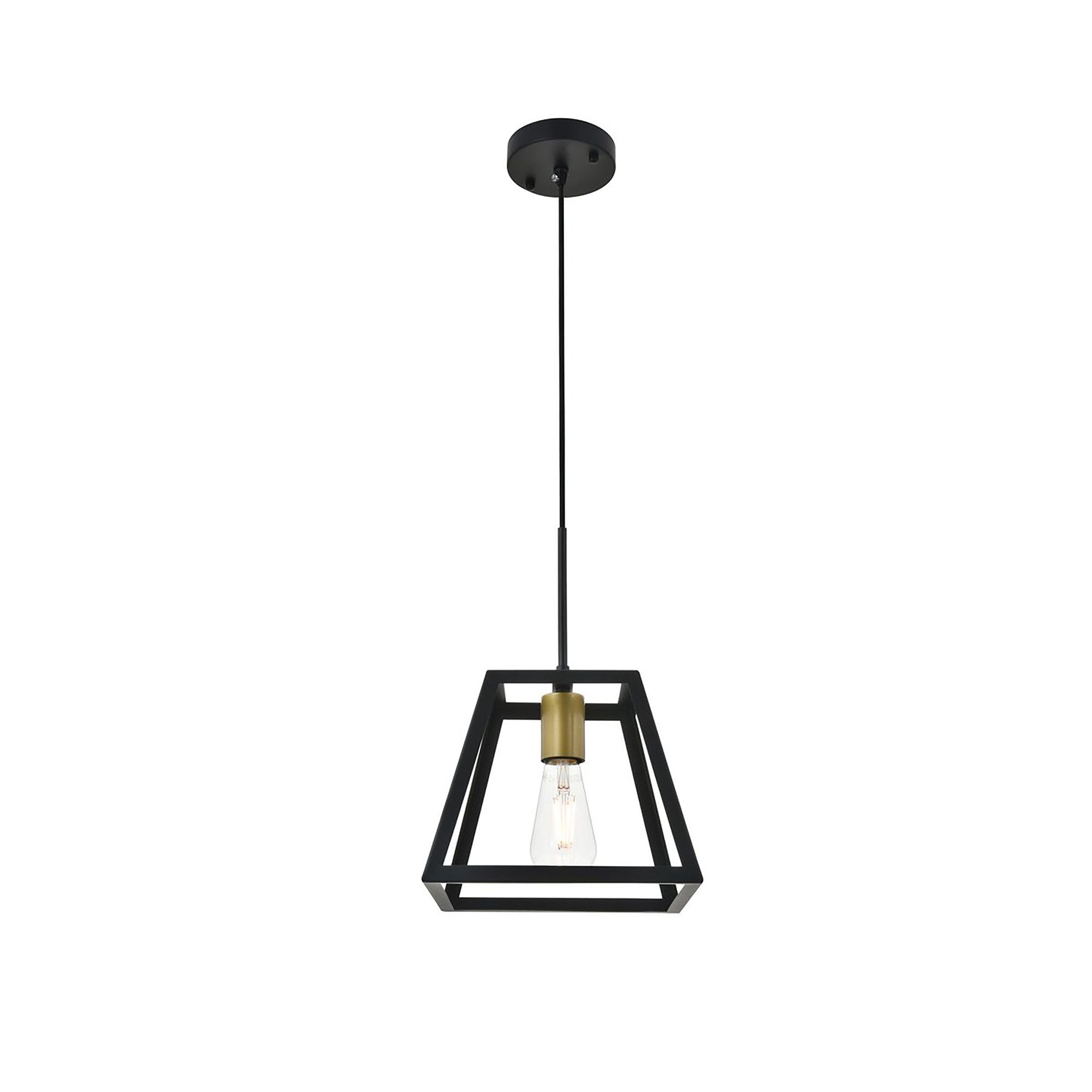 Elegant Lighting Living District Indoor Modern Home Decorative Bright Ceiling Resolute 1 Light Pendant - Like New