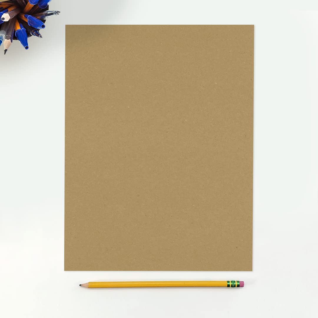 LUXPaper 8.5" x 11" Paper | Letter Size | Grocery Bag Brown | 70lb. Text | 500 Qty