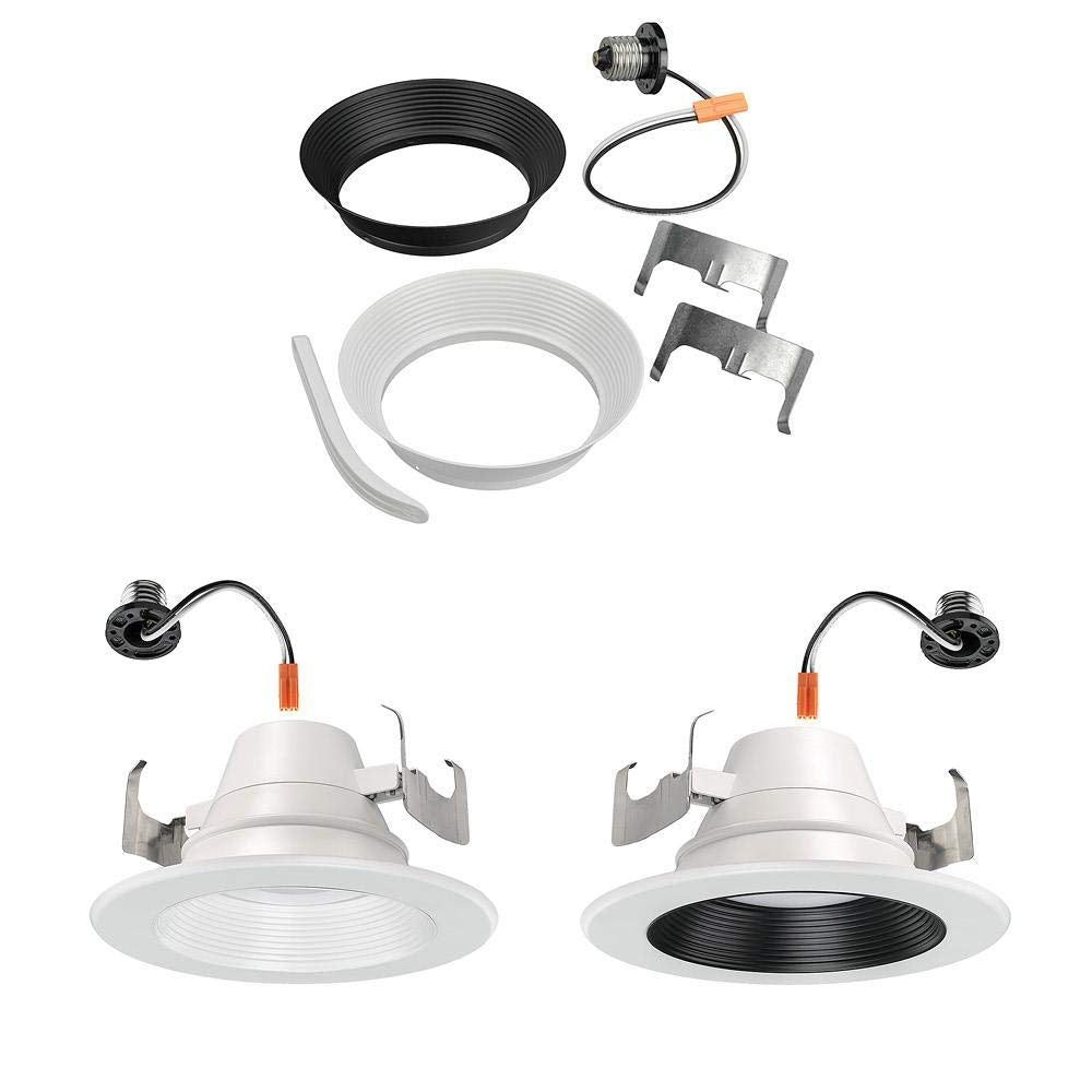 Commerical Electric 6 in. Lumen and Color Changeable Integrated LED Recessed Downlight Retro Fit Trim