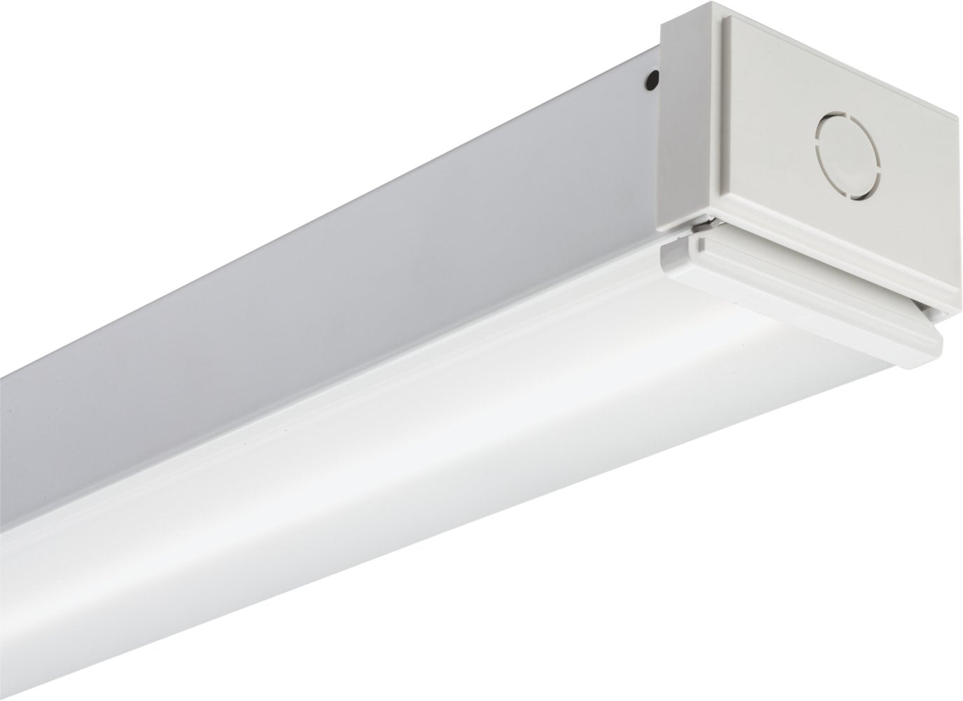 Lithonia Lighting L48 5000LM FDL MVOLT 50K 80CRI WH CLX LED 48 Inch Strip Light, 5000 Lumens, Lens, 5000K, 35W, Flat Diffuser