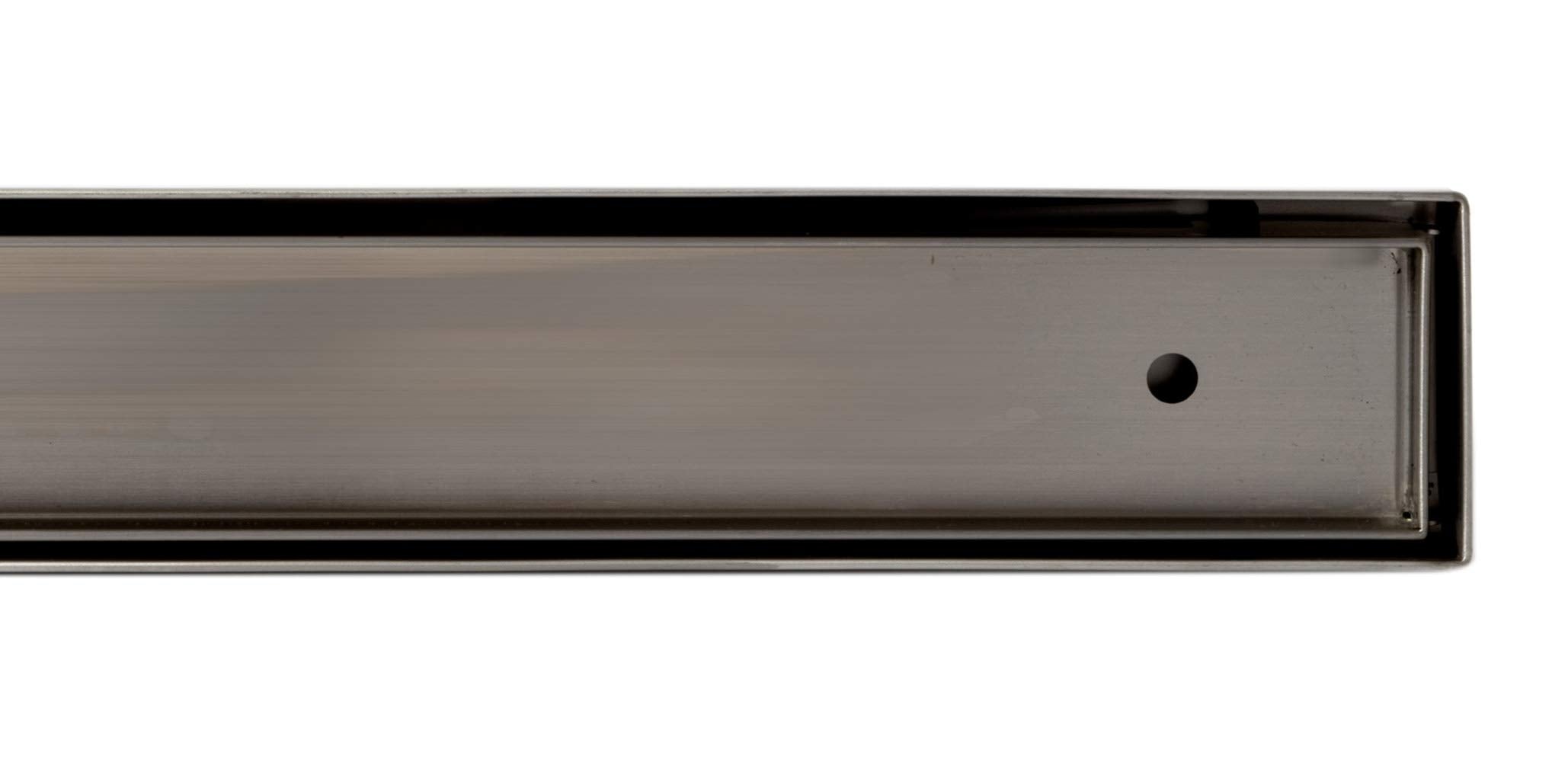 ALFI brand ABLD59A Shower Drain, Brushed Stainless Steel