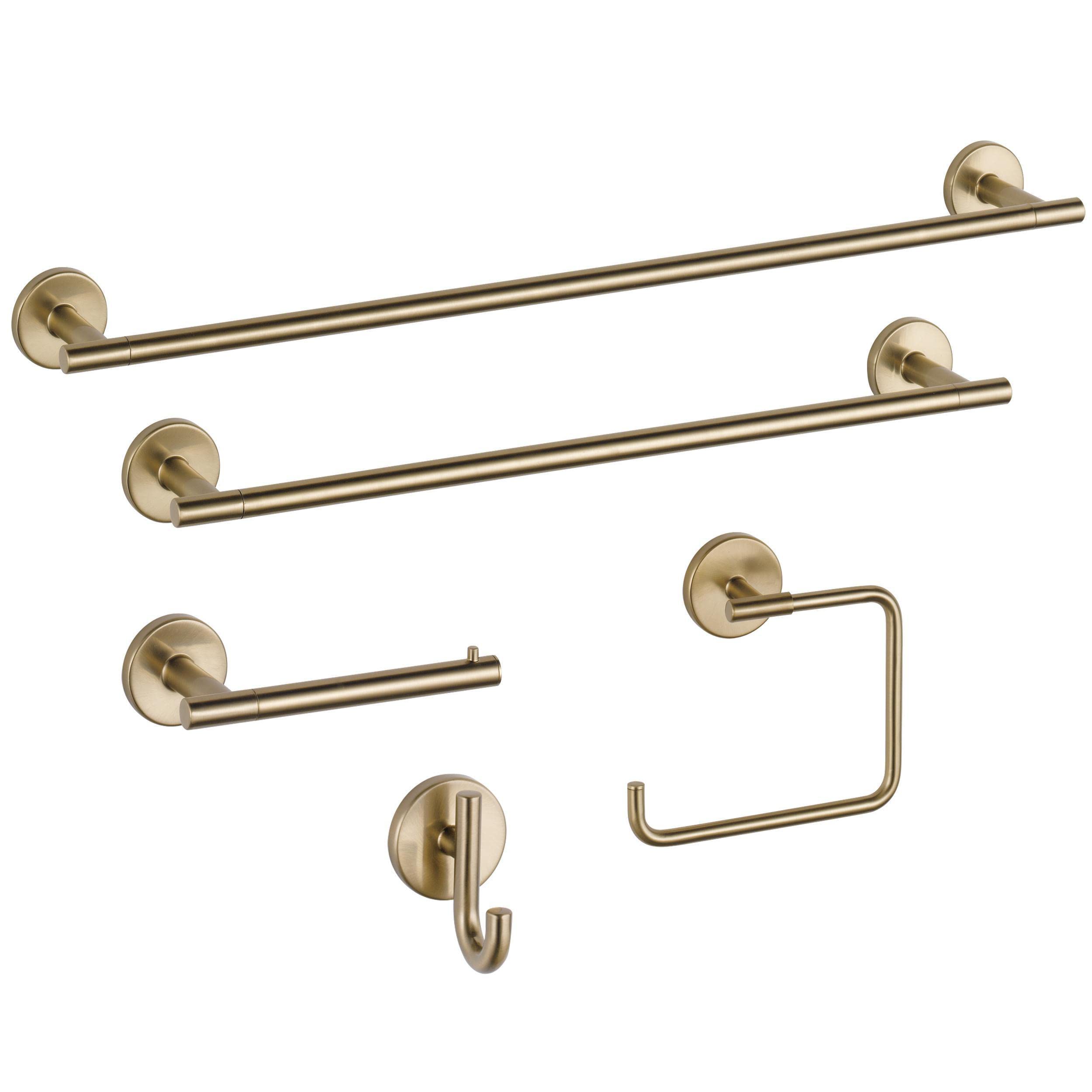 Delta Faucet 75935-CZ Trinsic Towel Hook, 2-1/4 Inches, Champagne Bronze