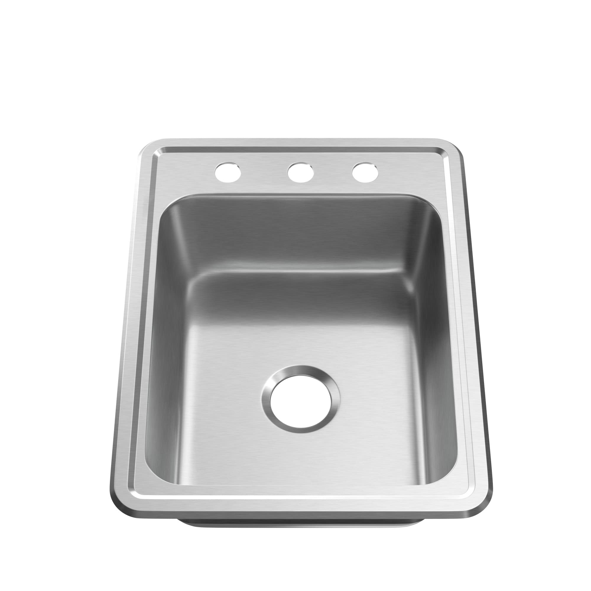 PROFLO PFSR172273A PROFLO PFSR172273A Bealeton 17" Drop In Single Basin Stainless Steel Kitchen Sink