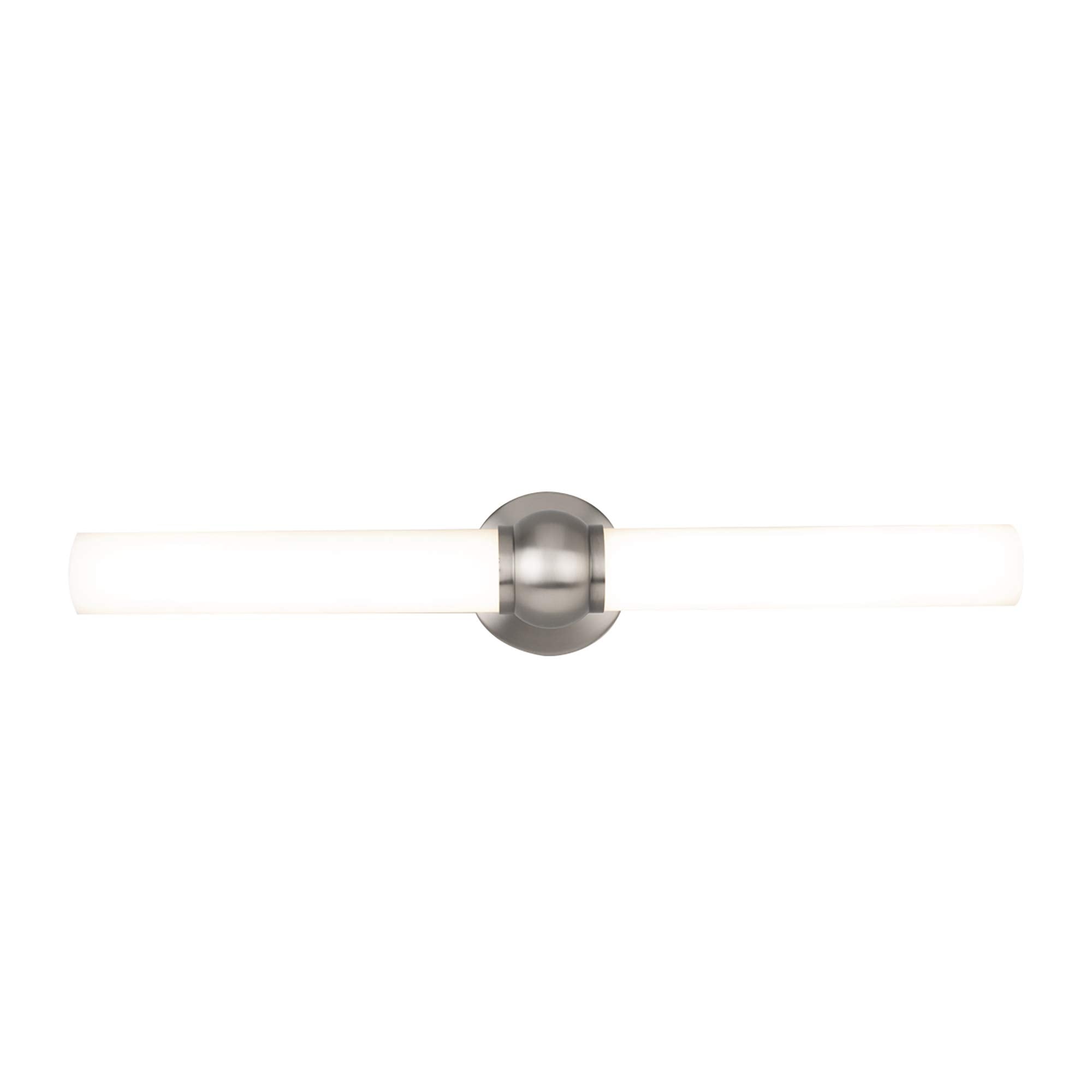 WAC Lighting dweLED, Juliet 27in LED Bathroom Vanity or Wall Light 3000K in Brushed Nickel