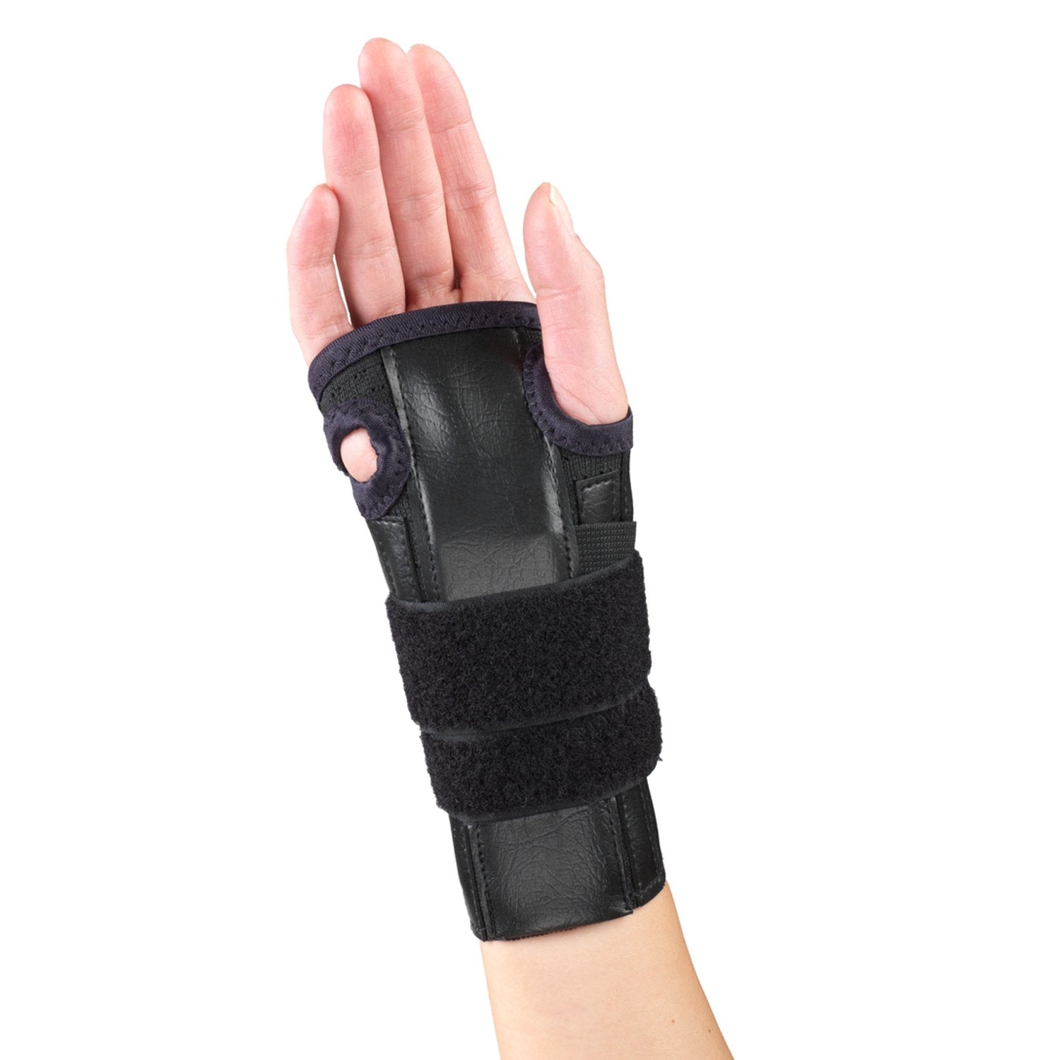 OTC Reversible Wrist Splint, Cock-up Lacing, Knit Elastic