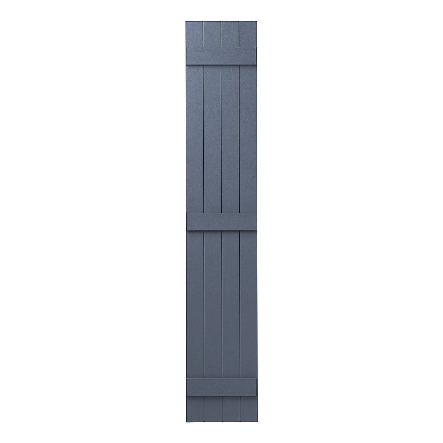 Ply Gem Shutters and Accents VIN4C1575 41 4 Board Closed Board & Batten Shutter, Blue