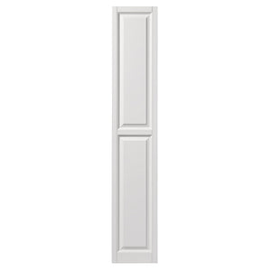 Ply Gem Shutters and Accents VINRP1571 11 Raised Panel Shutter, 15", White