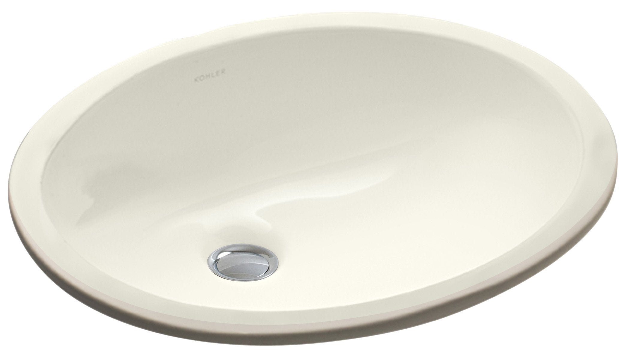 KOHLER K-2209-96 Caxton Undercounter Bathroom Sink, Biscuit