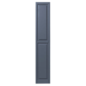Ply Gem Shutters and Accents VINRP1581 41 Raised Panel Shutter, 15", Blue