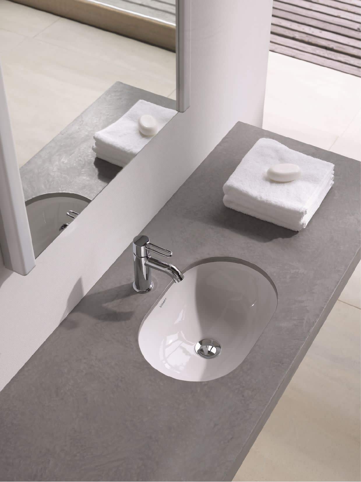 Duravit 336430000 Console-Sinks, Medium, White