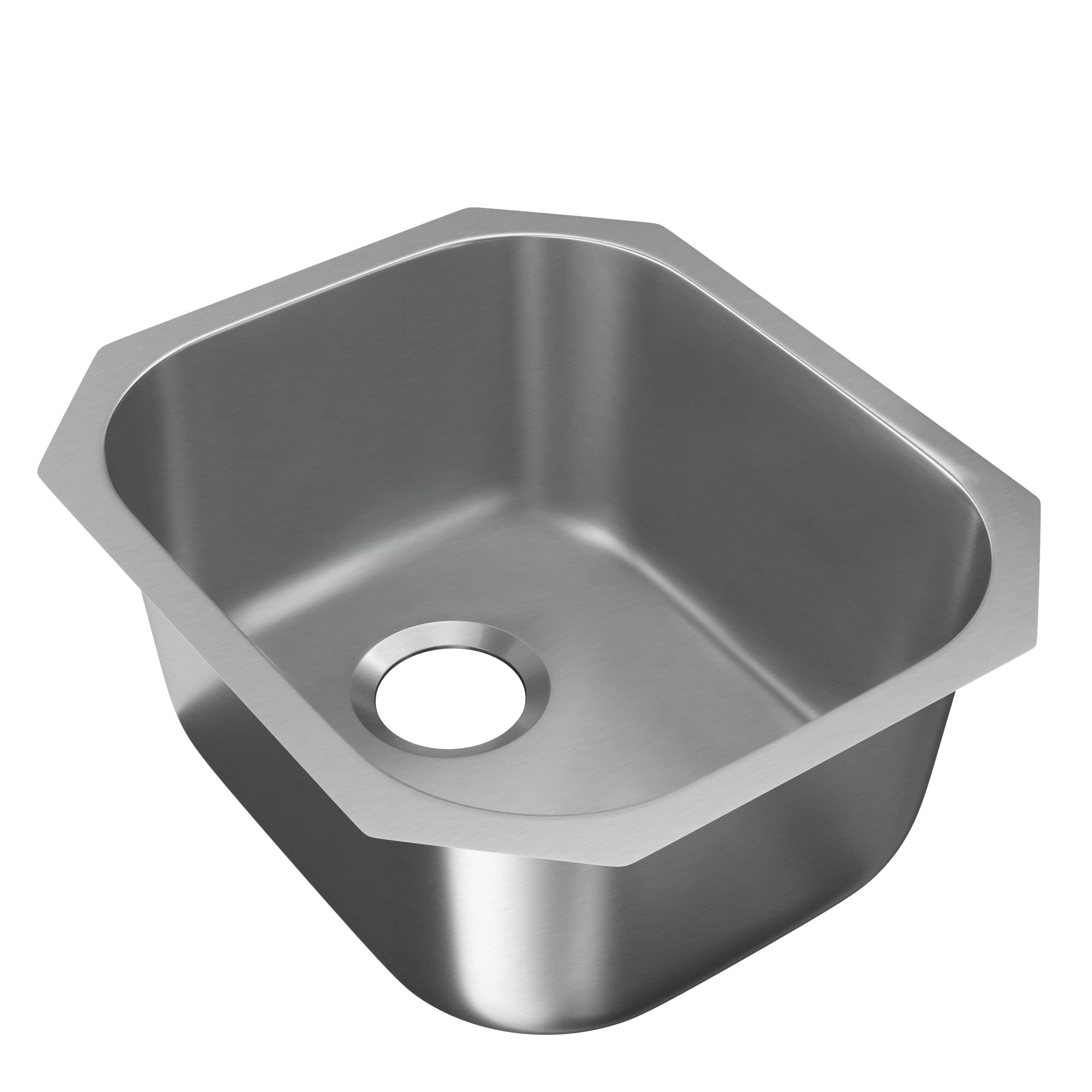 PROFLO PFUC304A PROFLO PFUC304A Plomosa 17" Rectangular Stainless Steel Undermount Bar Sink