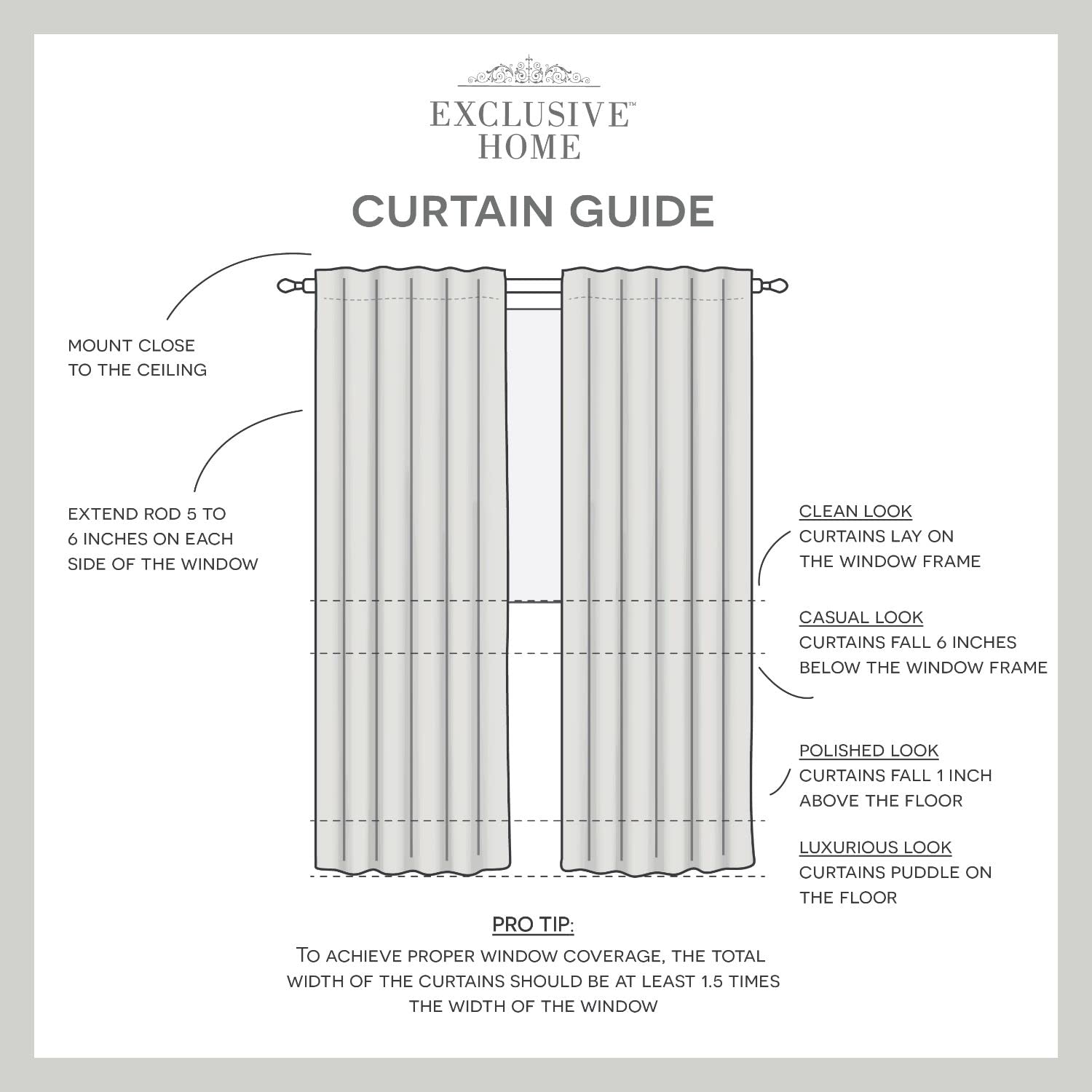 Exclusive Home Bliss Room Darkening Room Blackout Hidden Tab Top Curtain Panels, 54"x84", Aqua, Set of 2