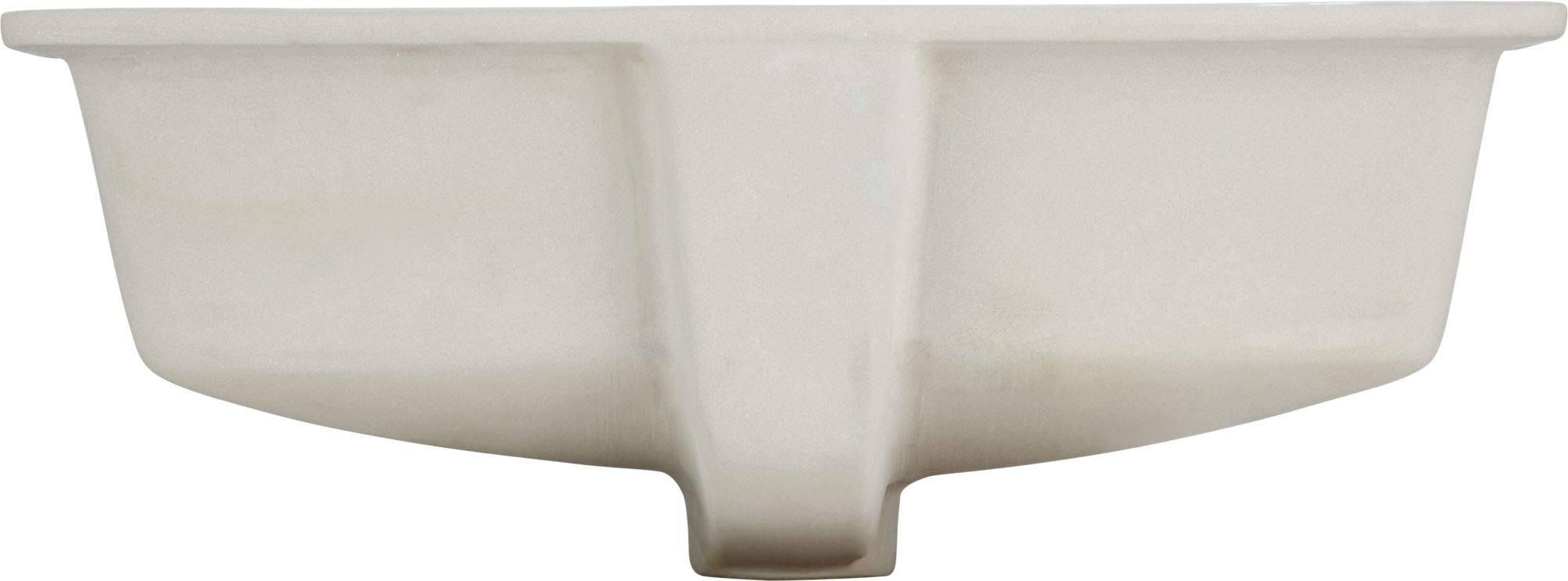 Signature Hardware 453258 Euric 20" Vitreous China Undermount Bathroom Sink