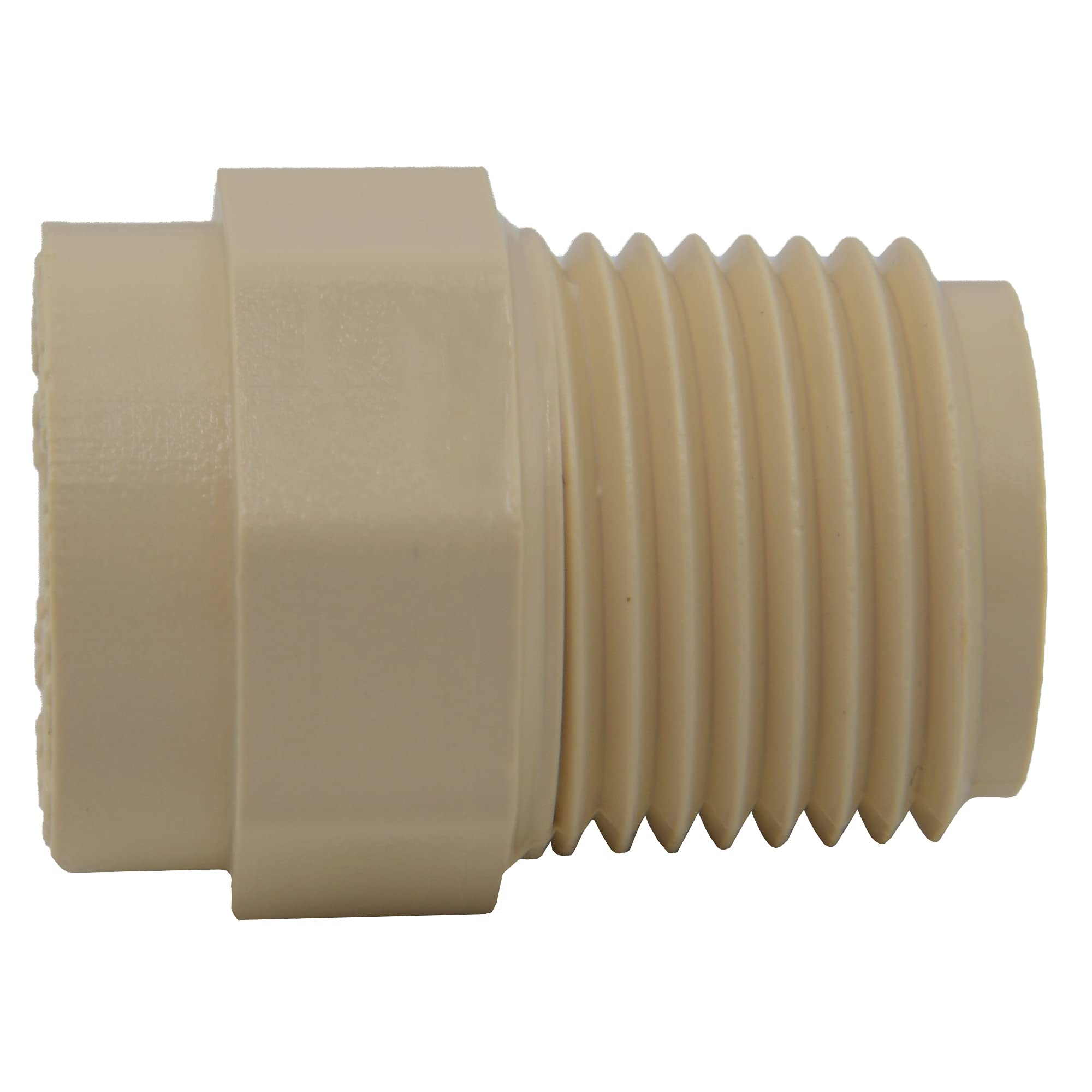 CHARLOTTE PIPE 1/2 CTS CPVC Male ADAPTR Cold Water ONLY Cold Water Distribution (1 Unit Piece)