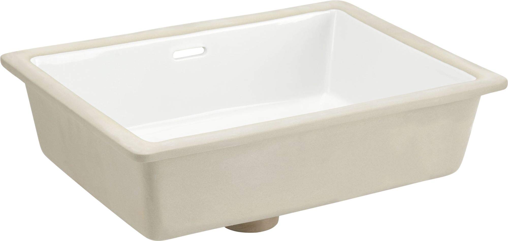 Signature Hardware 453258 Euric 20" Vitreous China Undermount Bathroom Sink