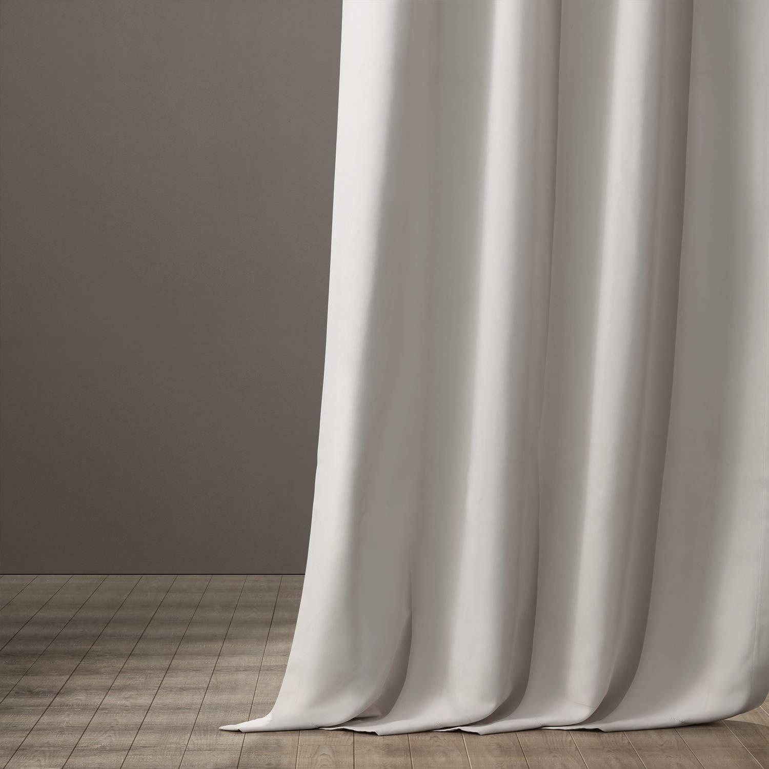 HPD Half Price Drapes Solid Room Darkening Curtains 50 X 84 (1 Panel), BOCH-171113-84, Alabaster Beige
